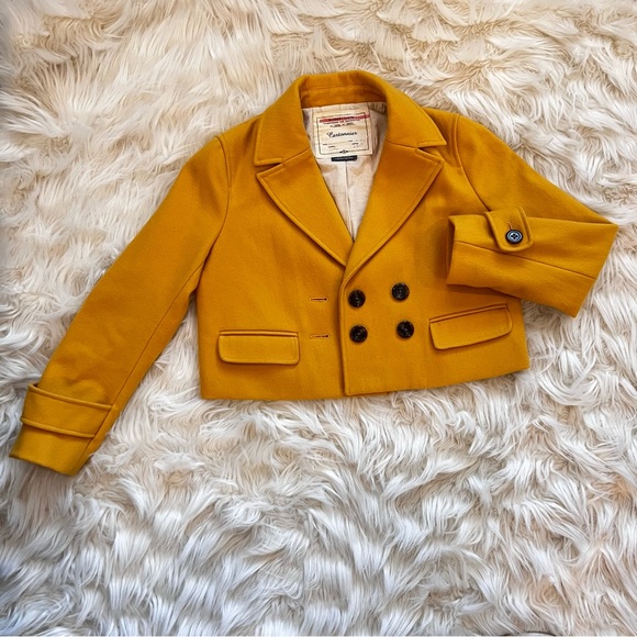 Anthropologie Cropped Wool Peacoat - Picture 9 of 16